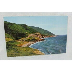Vintage 1960's Corny Brook On The Cabot Trail Nova Scotia Canada Post Card